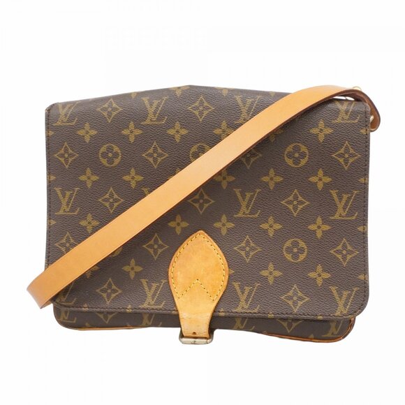 LOUIS VUITTON Authentic Brown Monogram Shoulder Bag